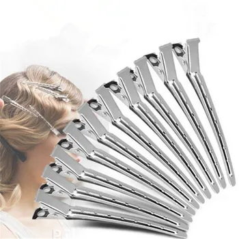 

10pcs Professional Salon Stainless Hair Clips Hair Styling Tools DIY Hairdressing Hairpins Barrettes Headwear salon accessories
