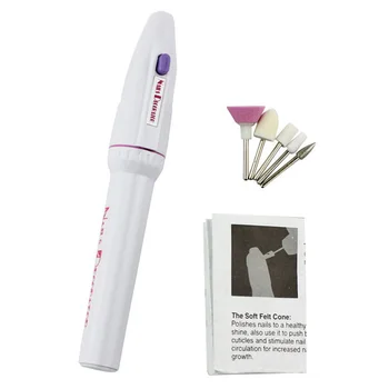 

Art Supplies ABS Makeup Tools Calluses High Speed Corns Home Salon Dead Skin Remove Battery Powered Nail Drill File Machine