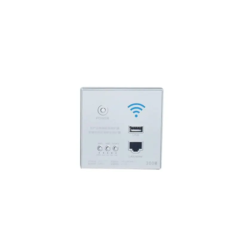 Gray 300 Мбит/с 220 В умный беспроводной wifi ретранслятор удлинитель настенный встроенный маршрутизатор розетка X6HA - Цвет: Gray