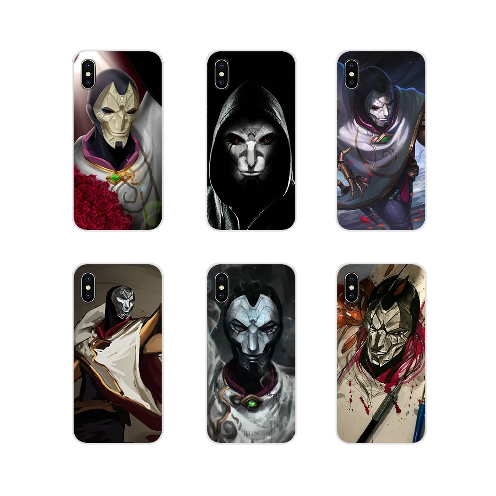 Прозрачный мягкий чехол для huawei G7 G8 P7 P8 P9 P10 P20 P30 Lite Mini Pro P Smart плюс 2017 2018 2019 Jhin LOL Лига