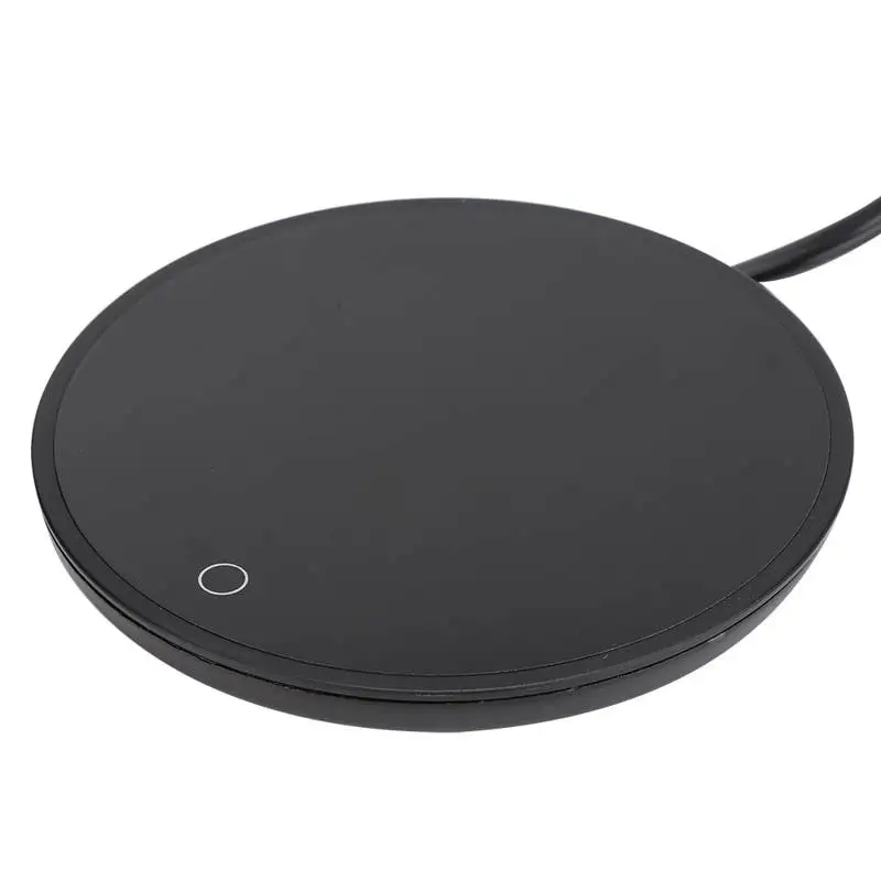 Coffee Warmer Electric Waterproof Touch Heating Cup Mat Warm Pad for Coffee Tea Milk Electric Cup Warmer US /EU Plug