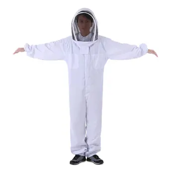 

Beekeeping clothing Beekeeping tools Export-oriented beecloth Cotton thickened anti-bee clothing Siamese protective clothing