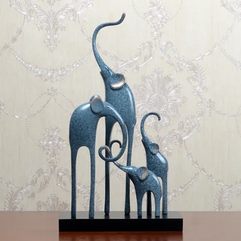 

Luxury Minimalist Resin Decorations Animals Large Art Silver Creative Ornaments Living Room Table Decoration Accessories L