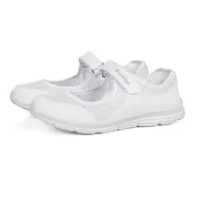 Сезон весна-лето; легкие спортивные удобные нескользящие дышащие туфли на мягкой плоской подошве