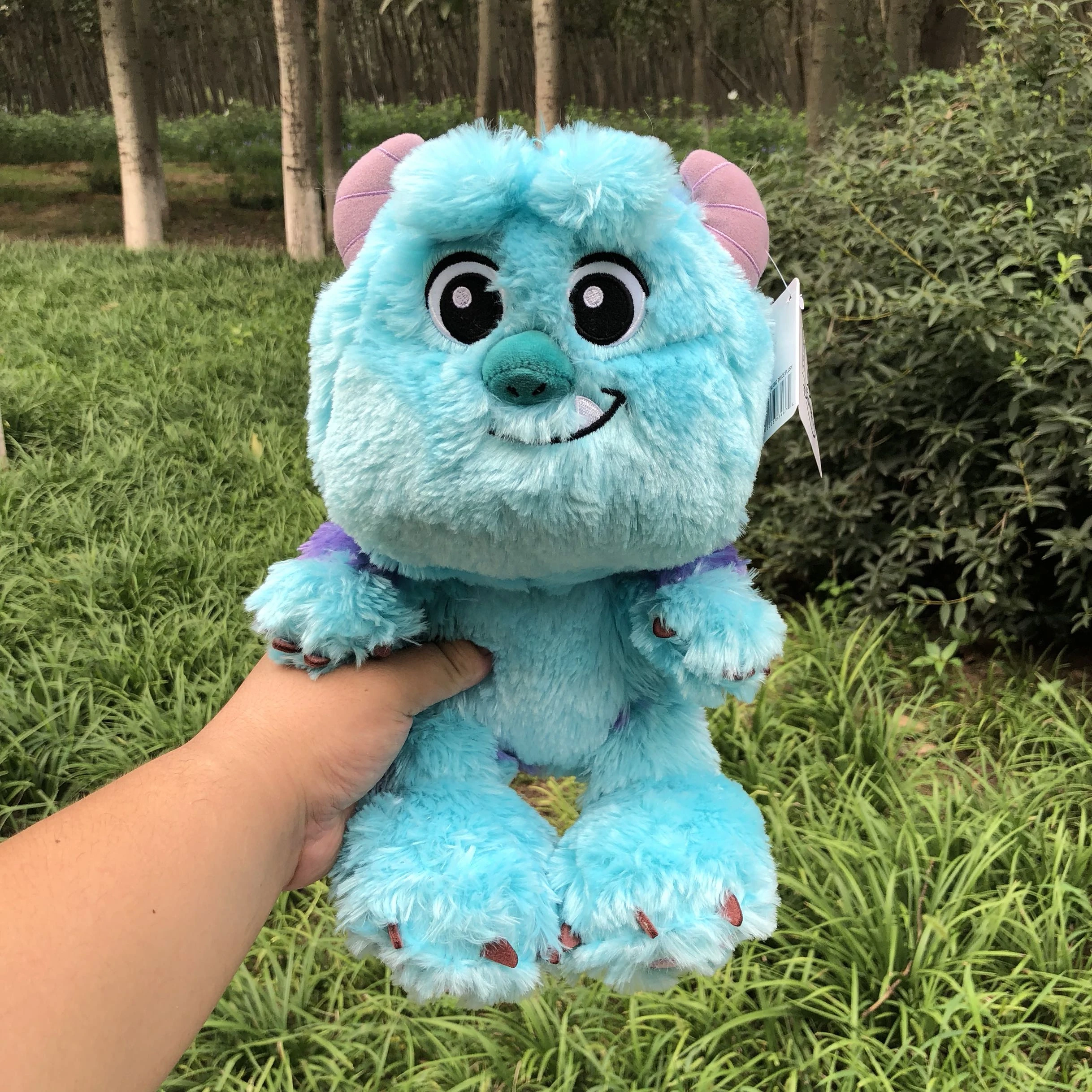 Disney Monsters Inc Moelleux Bebe James P Sullivan Jouets En Peluche Kawaii Poupees En Peluche Cadeaux Pour Enfants Aliexpress