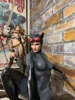 1/4 масштаб DC Comics статуи кошек девочек GK смола Размер: 16 см * 23 см * 56 см ► Фото 3/5