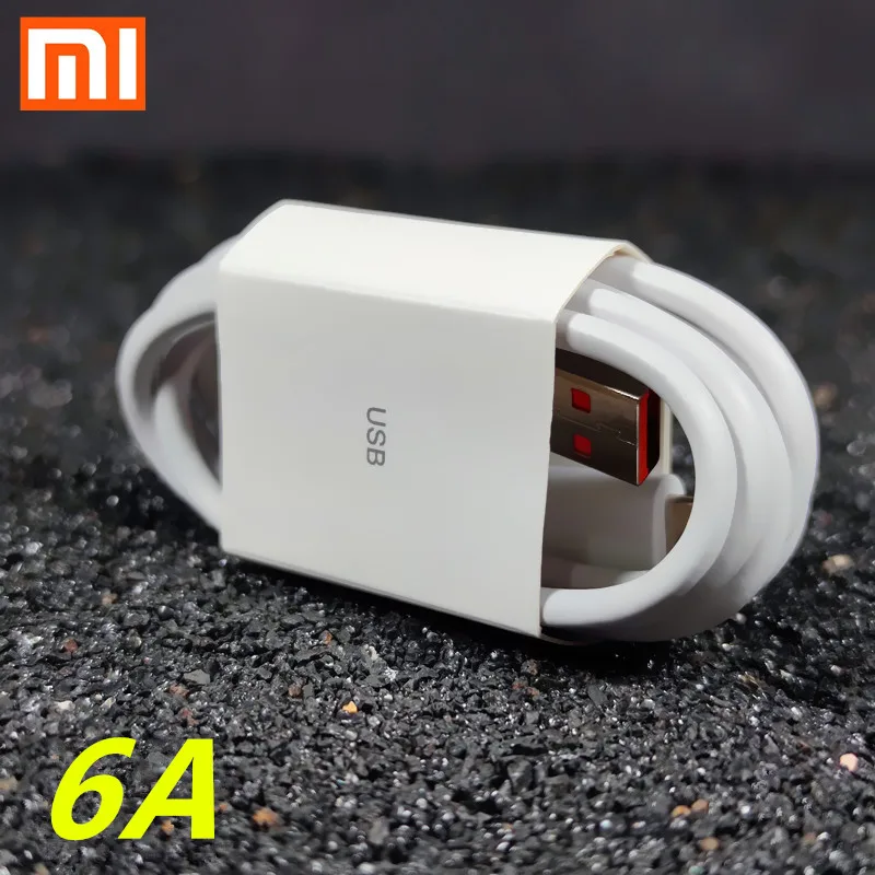 xiaomi mi 11 charger 55w Fast Turbo charge 6A type C cable For xiaomi  Mi 11 Pro 10T Lite 10S Redmi K40 k30 Pro note 9 10 pro 65w charger usb c