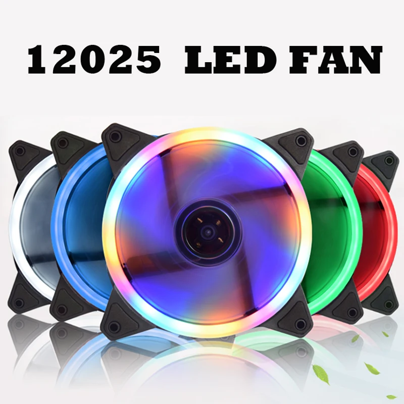 Светодиодный кулер для воды 12 см 120 мм|cpu fan|led fancooling radiator |