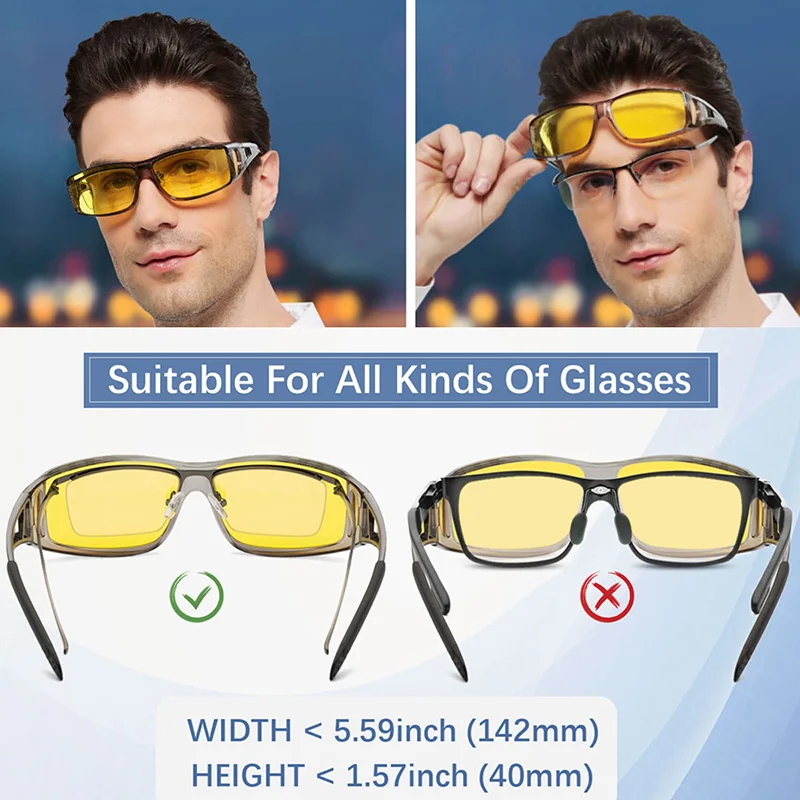 Lunettes de soleil polarisées UV400 pour hommes et femmes