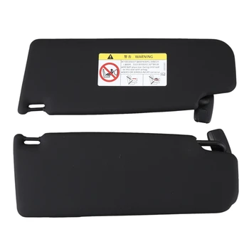 

1KD857521B Car Inner Sun Visor Shield Shade Board for Golf 7 MK7 R-Line Left&Right (Black)