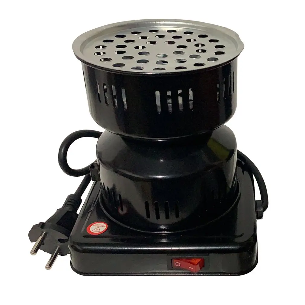 

Electric Charcoal Coal Faucet Shisha Heater Burner 650W Nargila Heater Stove Charcoal Burner Removable Tray + Detachable Tongs