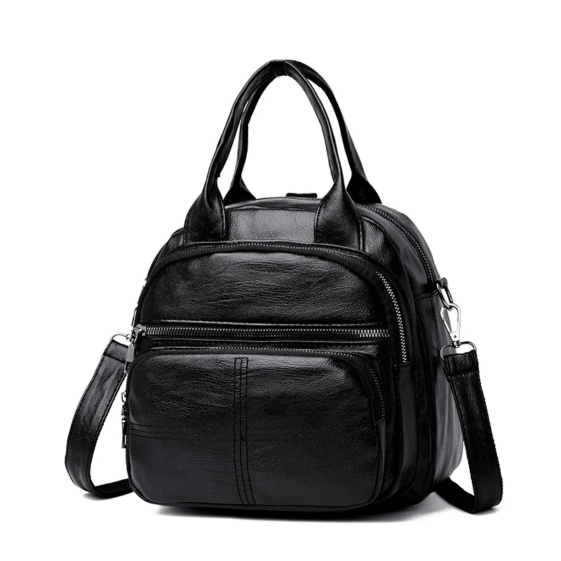 

Women's Hand Shoulder Combination Bag Shoulder Diagonal Korean-style Outdoor Mountain Climbing Large Capacity Bag Wear-Resistant