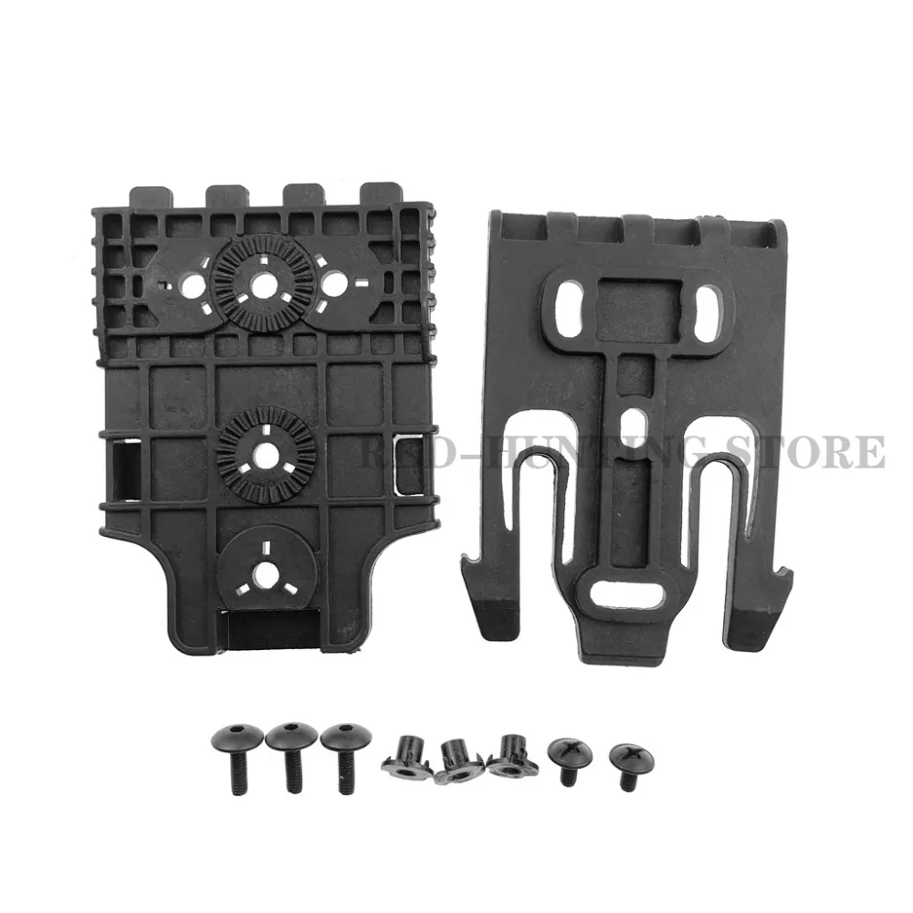 Taktische Holster Airsoft Gürtel Holster Drop Adapter Kurze SOG Clip Halterung Jagd Taille Hängen Bord Für 2 zoll Gürtel – Detail 2