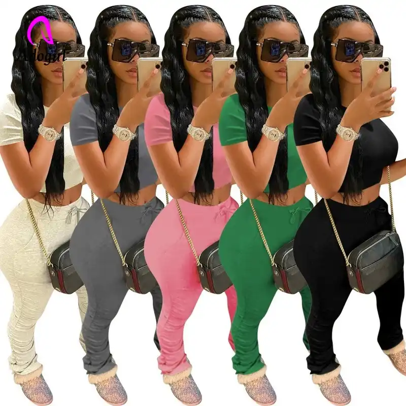 matching top and bottom tracksuit