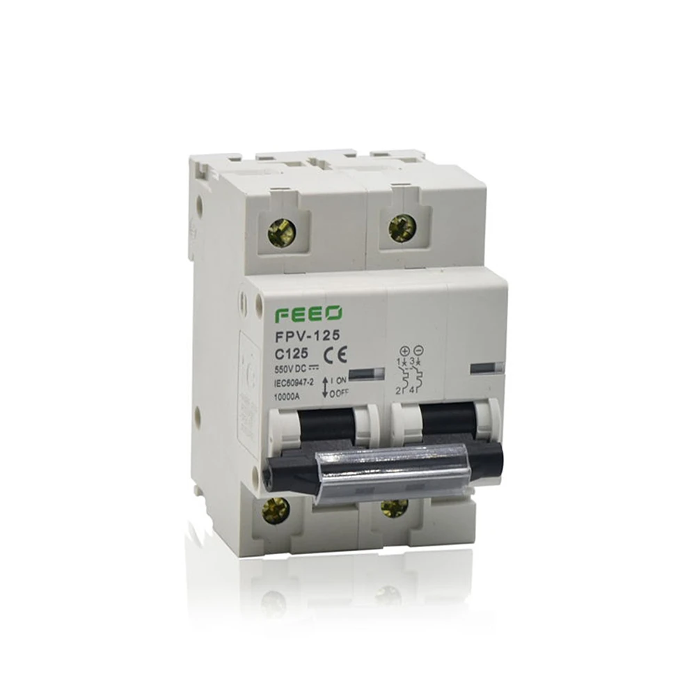 

DC Circuit Breaker 2P 125A DC 550V PV Solar System CE Certificate