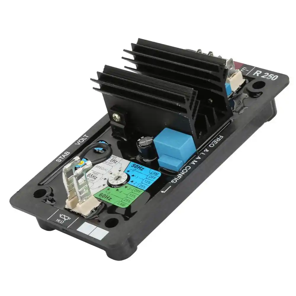 Auto Voltage Regulator Brushless Diesel Generation System Set Accessories R250 AVR Generator Parts Module Circuit alternator