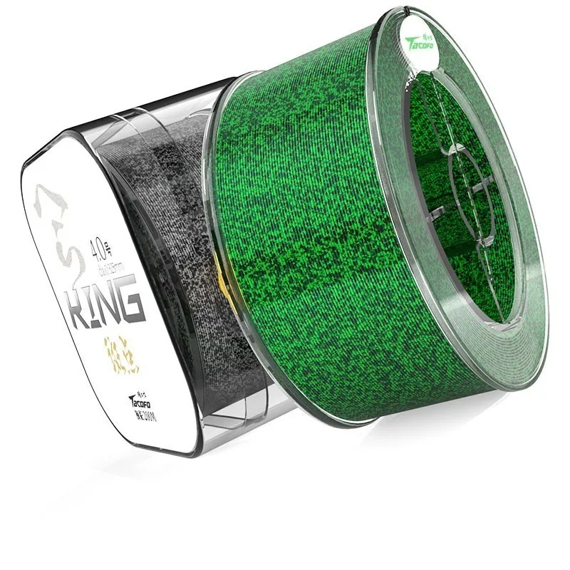200m Multifilament Fishing Line Speckle Carp Nylon Fluorocarbon Fishing Line Japan Spot Camouflage Line Super Invisible