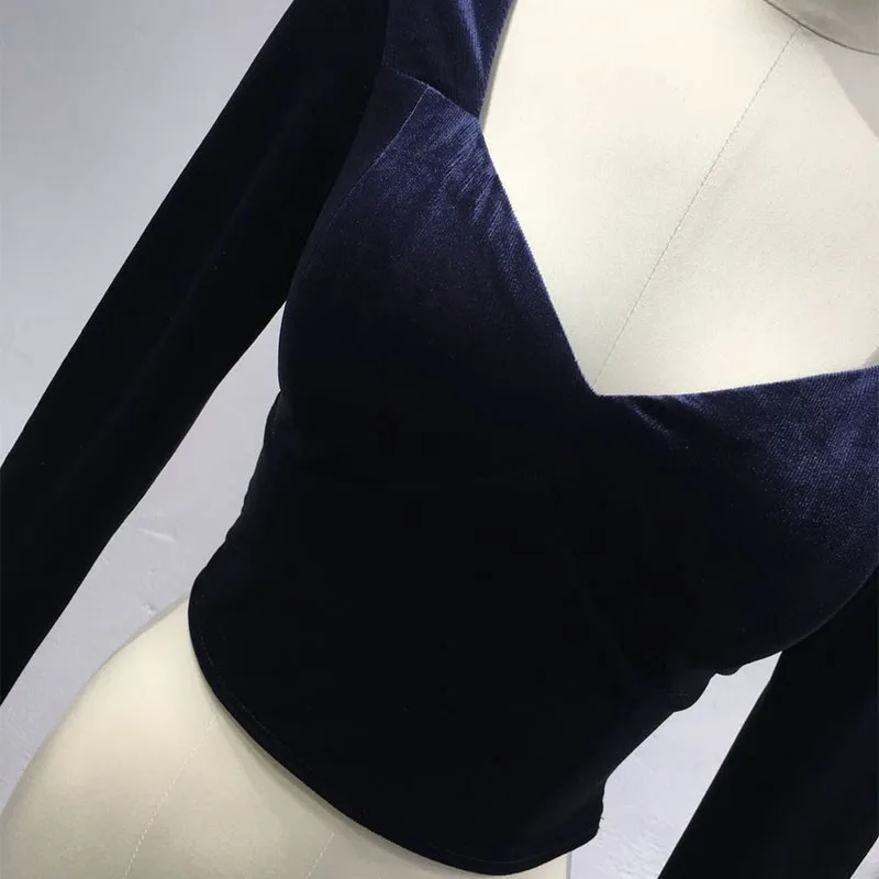 Fashion Womens Long Sleeve Elegance Square Neck Solid Tops Blouse Autumn Ladies Long Tight Bottom Shirt Pullover