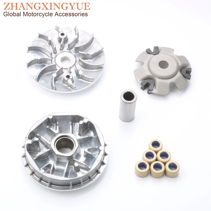 125cc Chinese Import Scooter Front Drive PULLY VARIATOR KIT Roller Weights 125