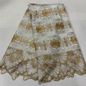 

latest african laces 2020 african lace fabric high quality french lace fabric with stones 5yards net african fabric YLL2818