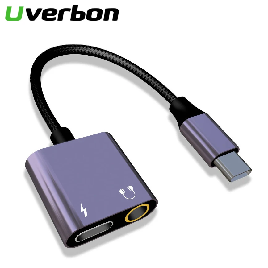 3 5 мм AUX конвертер наушников USB C к разъем типа кабель адаптер для Huawei P20 Pro Xiaomi Mi 6 8