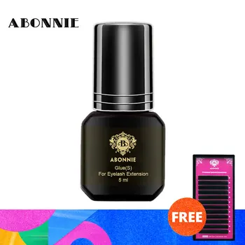 

0.5-2 seconds fast drying 5ml eyelash extension glue strong adhesive natural eyelash glue professional lashes glue MSDS Adhesive