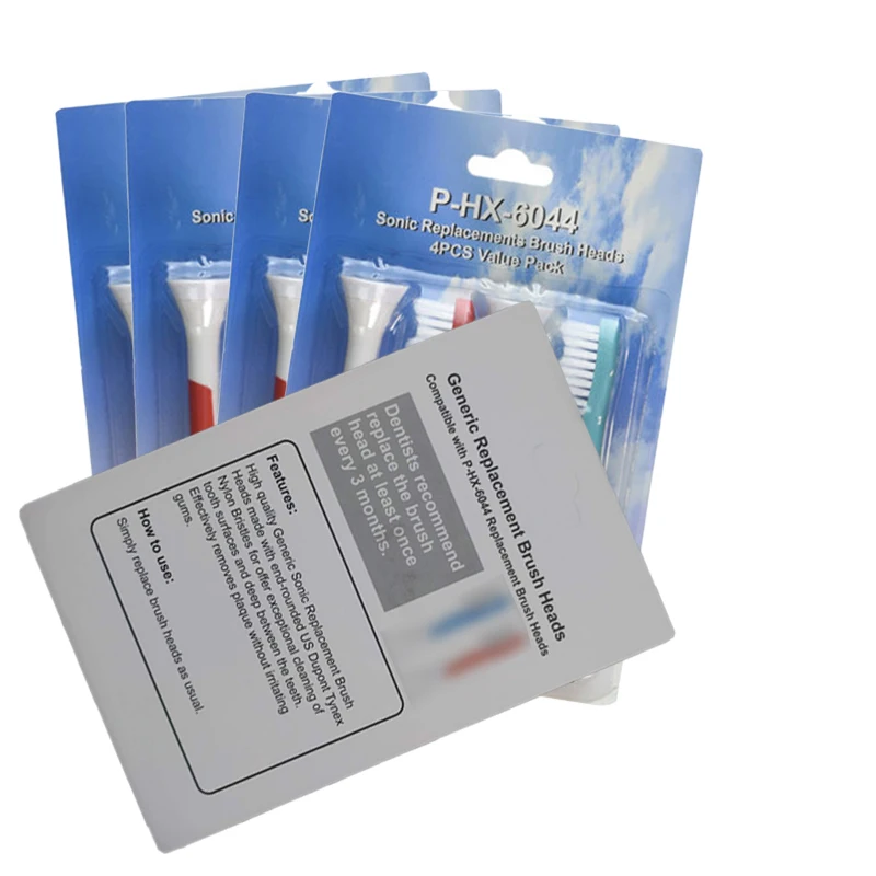 Cabeça de reposição para escovas de dente