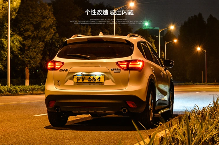KOWELL, автомобильный Стайлинг для Mazda CX-5 CX5 2013 3014, задний свет, светодиодные задние фонари светодиодный DRL, стоп-сигнал, светильник поворота, стоп-сигнал