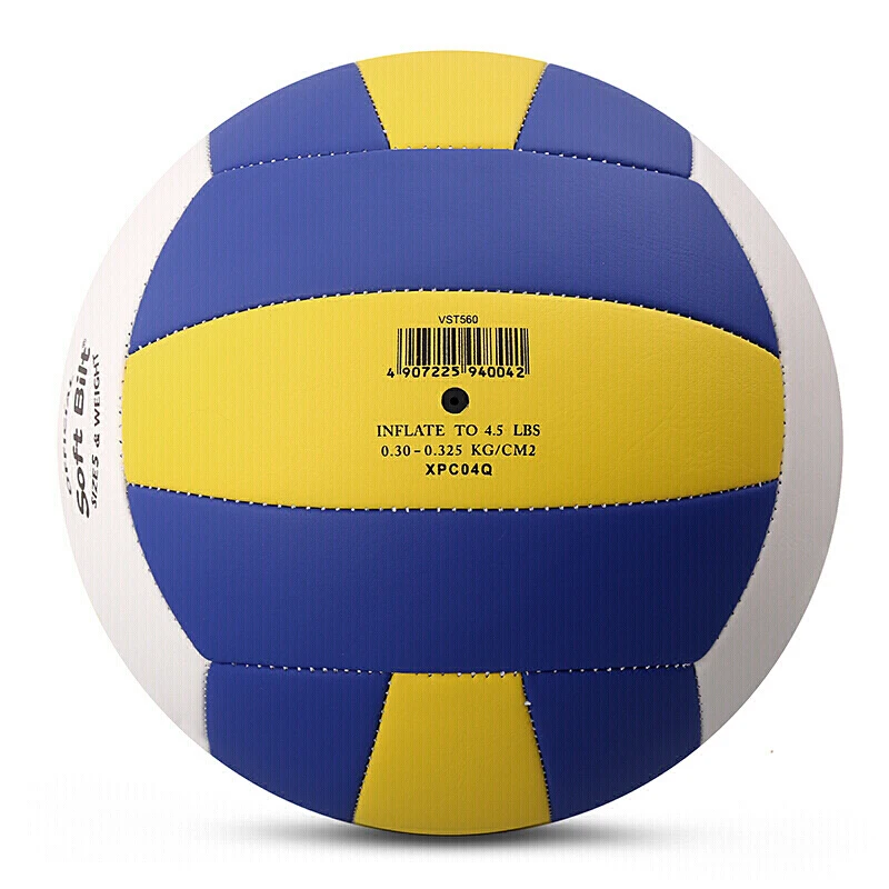 Original Mikasa Volleyball VST560 Soft Bilt Size 5 Brand Volleyball Indoor  Competition Training Ball FIVB Official Volleyball