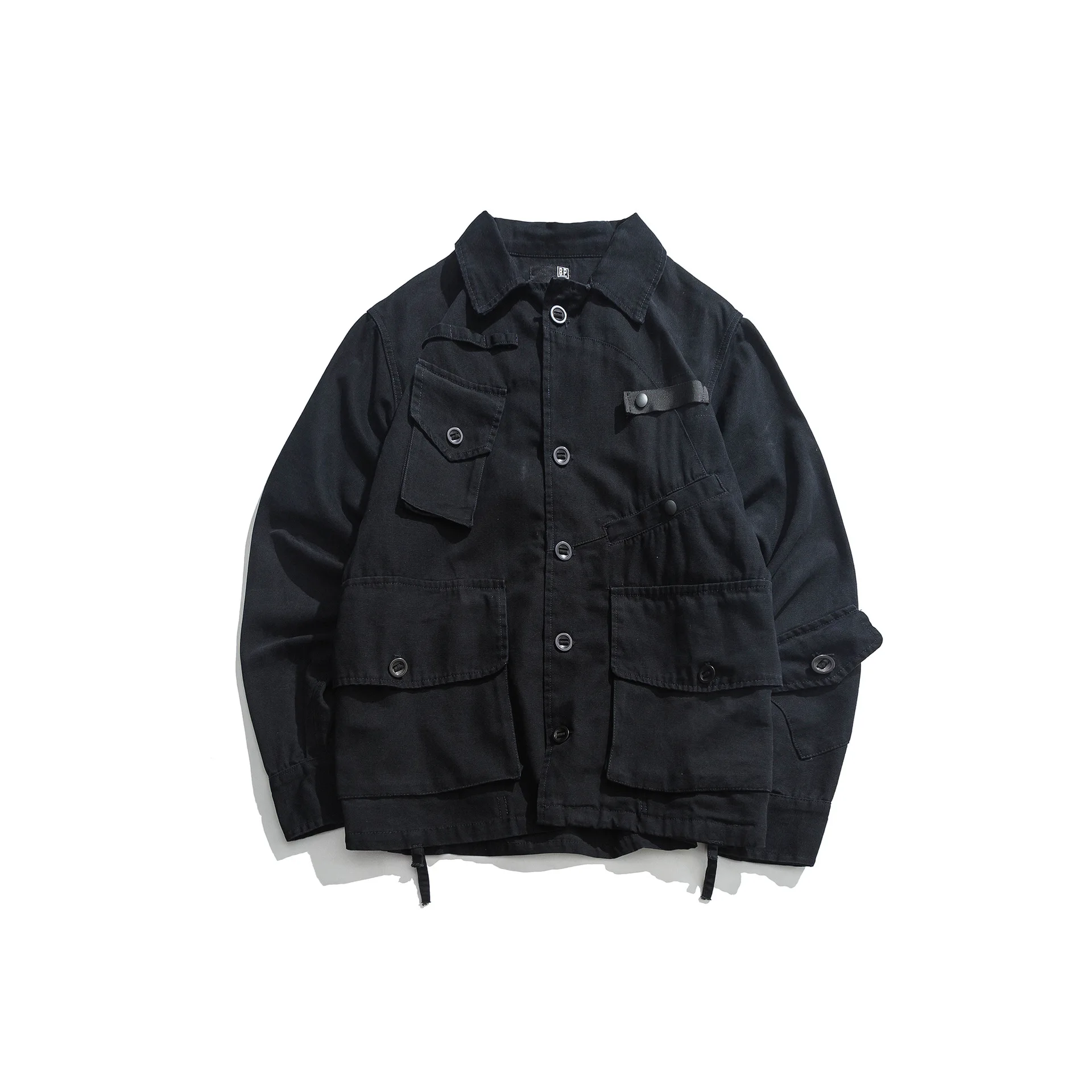 

City Where the Product Japanese-style Origional Men Multi-pockets MEN'S Jacket Men's Jacket Workwear Coat Men