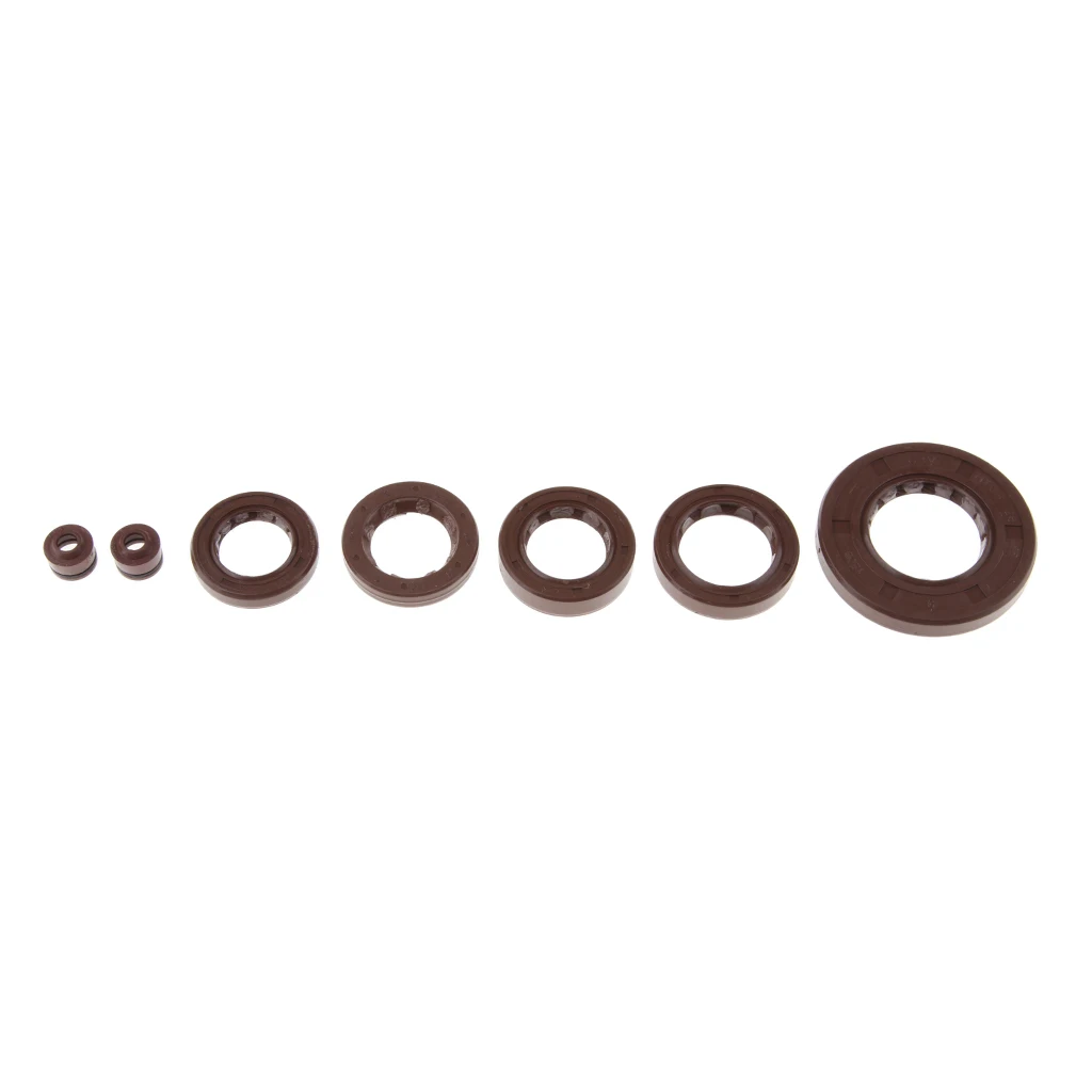 Complete Crankshaft Oil Seal for Yamaha 100cc RSZ100 JOG100 ZY100 Moped