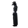 Reneecho negro plaga Doctor traje Medieval para adulto Steampunk plaga Doctor máscara de pájaro, traje de Halloween hombres ► Foto 2/5