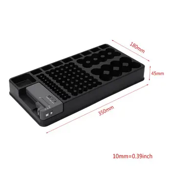 

Battery Tester AA AAA 9V C-Sized D-Sized Batteries Holder Protective Box Case PXPE