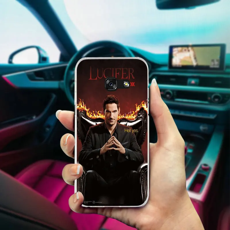 Мягкий силиконовый прозрачный чехол из ТПУ для мобильного телефона Tom Ellis Lucifer для samsung Galaxy J1 J2 J3 J5 J7 A3 A5 A7