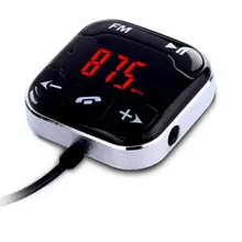

BT760 MP3 Player Car Wireless Hands-free Phone FM Start Transmitter Dual USB Charger Music Player Built-in Microphone