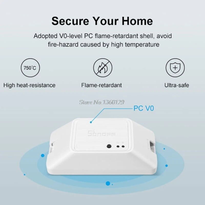 R3 Смарт вкл/выкл WiFi переключатель, светильник с поддержкой таймера приложение/LAN/голосовой пульт дистанционного управления DIY режим работает для Alexa Google Home