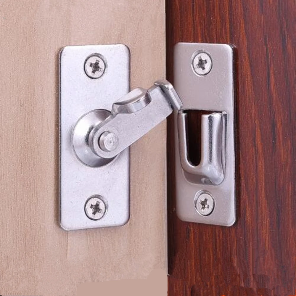 

1set Security Guard Lock for Bolt Locks Safety Slide Bolt Door Lock for Security Home Apartment Stopper Door Lock FPW9354