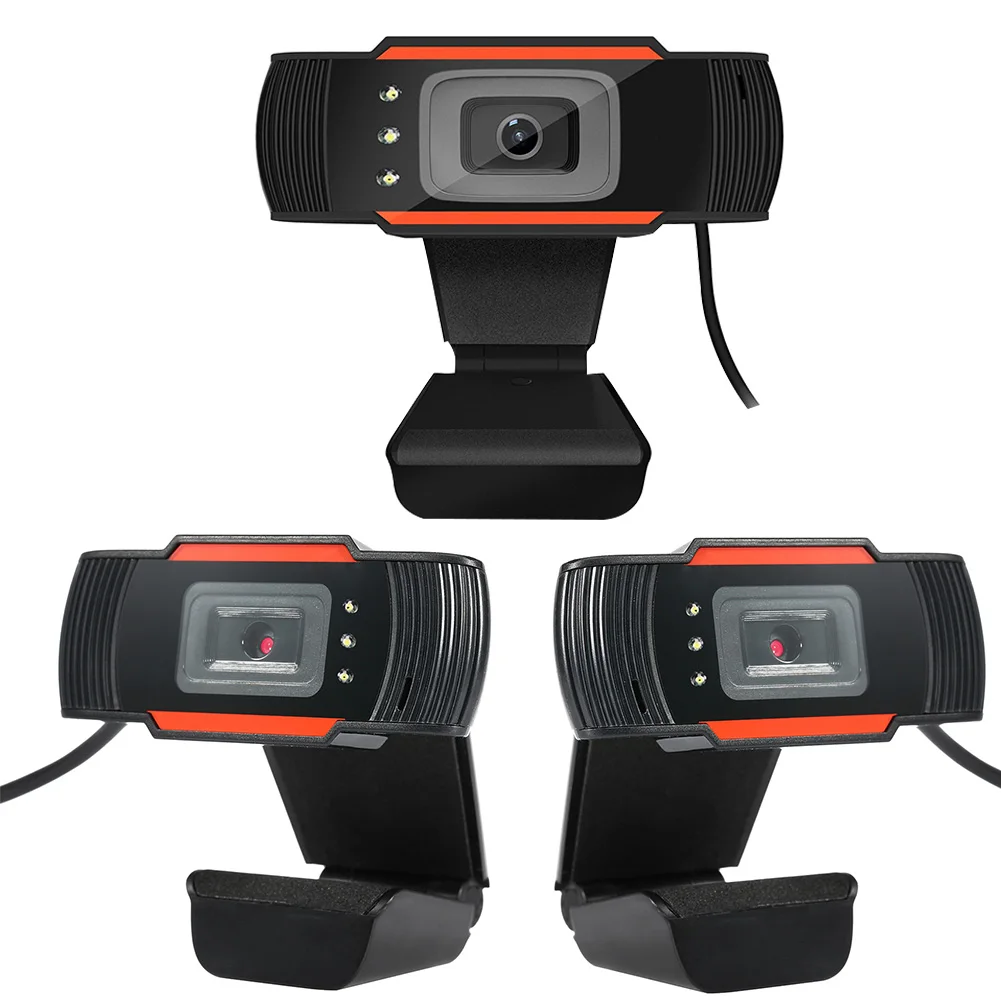Home Video USB Camera Monitoring Rotatable Absorption Microphone PC HD Webcam Peripherals A870C3