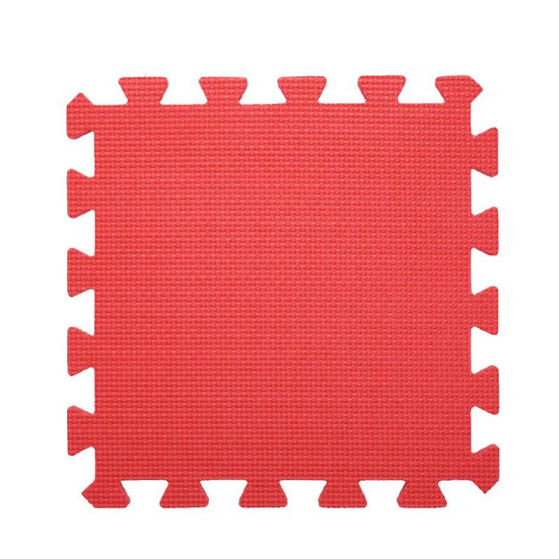 30*30 см пенопластовый коврик Детский пазл ковер для гостиной детский ползающий Ковер Красочные интерлок упражнения игрушечные плитки коврик для игр - Цвет: red