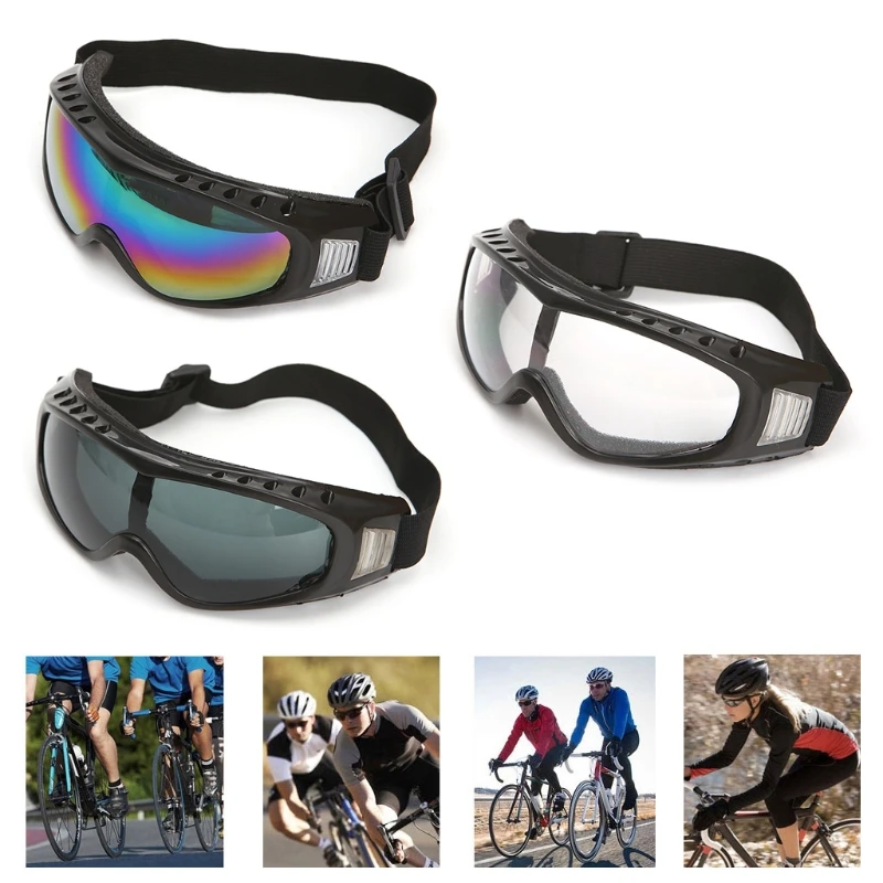 

Universal Outdoor Safety Glasses Goggles Lens Mountain Climbing Skiing Eyewear J6PB