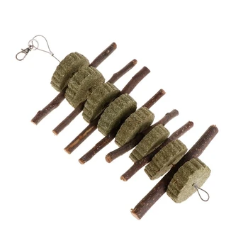 

Pet Toy Tree Branch Teeth Grinding Grass Natural Hamster Rabbit Chinchilla Small Animal Supplies Hanging Cage