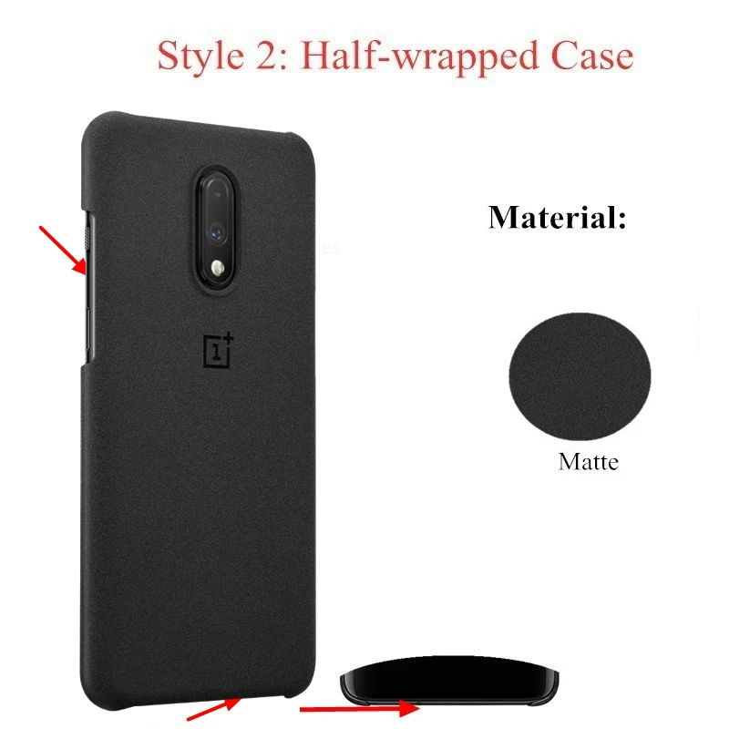 Oneplus 7 Pro Чехол Oneplus7 7pro силиконовый чехол Официальный песчаник нейлон Coque Fundas One plus 7 pro чехол s