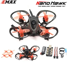 EMAX Nanohawk – Drone de course d'intérieur pour débutant FPV, caméra 25mw VTX 5A Blheli_S 5.8G, BNF FrSky D8 Runcam Nano3 