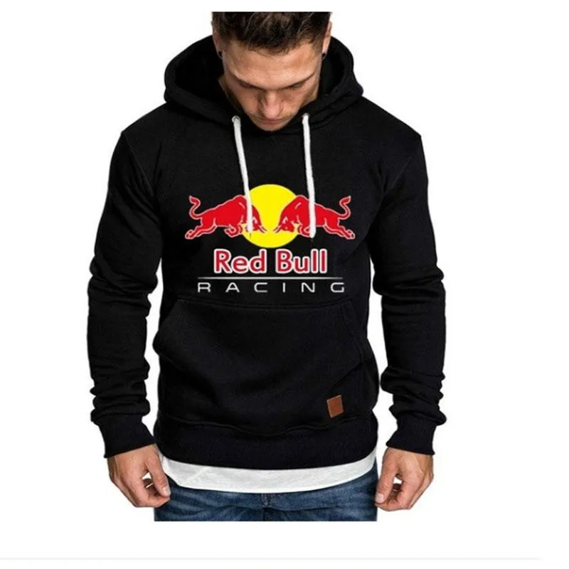 

Men's RED and BULL Hoodie Outdoor Fitness Hoodies Leisure Sports Pullover Tops Mens Sweatshirts Hoody Plus Size 5XL