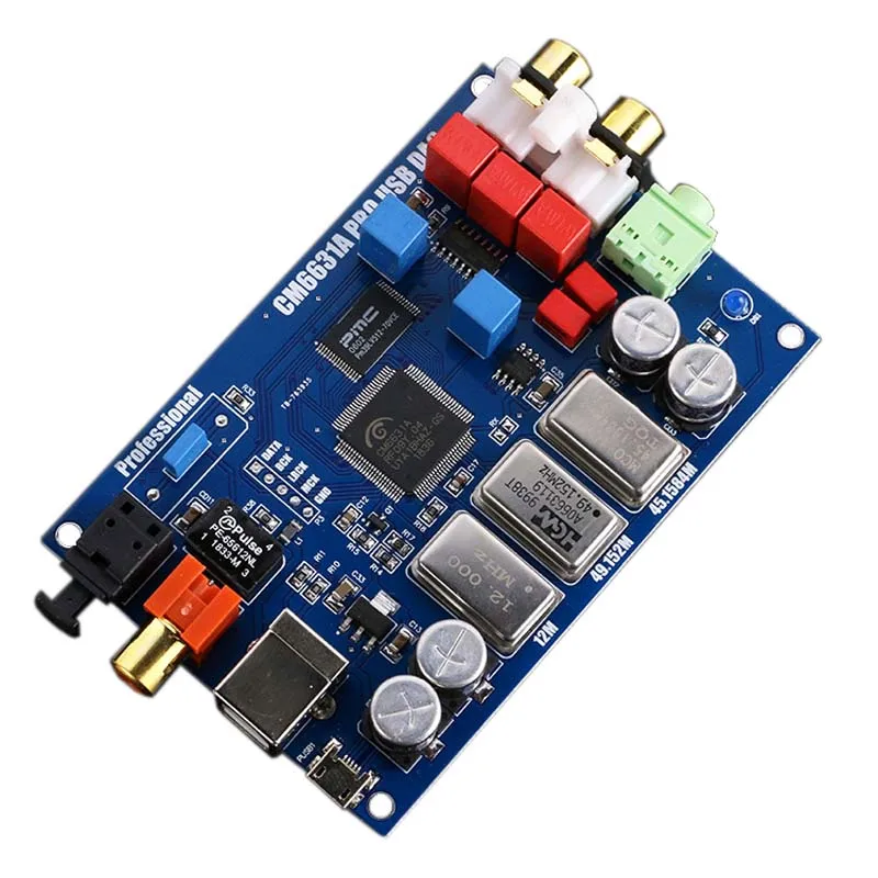 Lusya-decodificador de Saída Usb para I2s Digital Hifi Interface Bits 192k Iis Spdif Coaxial Óptico Cm6631a 3224 - Image 2