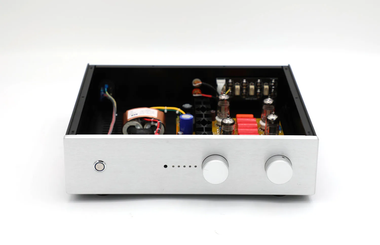 Finished Hifi Remote Version 12AU7 ( ECC82 ) Stereo Tube Preamplifier Base on CARY-SLP90 Preamp Circuit | Электроника