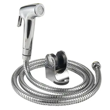 

Handheld Shower Head Douche Toilet Bidet Spray Wash Jet Shattaf with stainless steel Hose L4MB