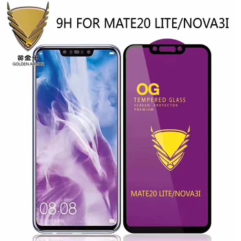 

Sinzean 100pcs Golden Armor OG Big Curved Full Glue Tempered Glass Screen protector for Huawei P30 Lite/P20 Lite 2019/P20 pro