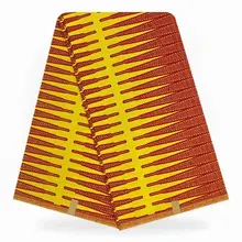 Анкара Африканский воск печати настоящий воск с фабрики хлопок 6 ярдов для платья вечерние Diy Швейные материалы 092319