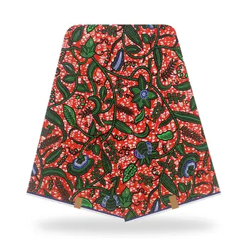 

Ankara Fabric African Real Wax Print Nigeria Wax Batik For Lady Veritable Wax African Ankara Fabrics 6 Yards Tissus African